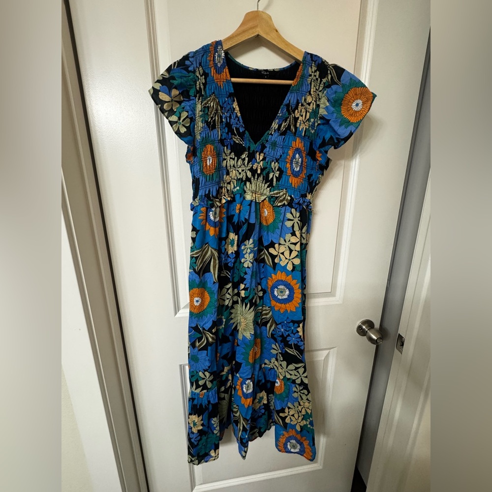 Rails Flutter Sleeve Dress